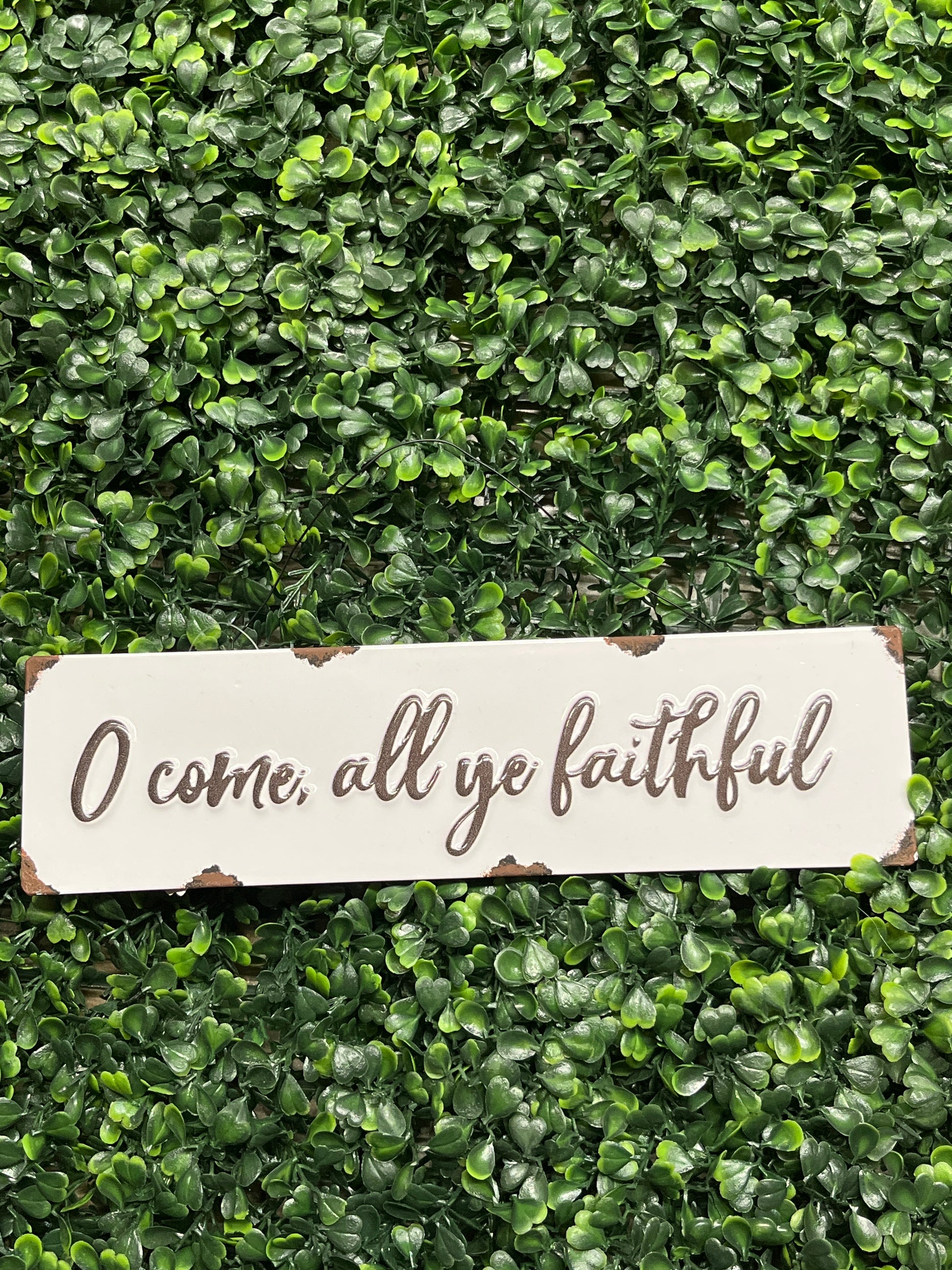 O Come All Ye Faithful Ornament