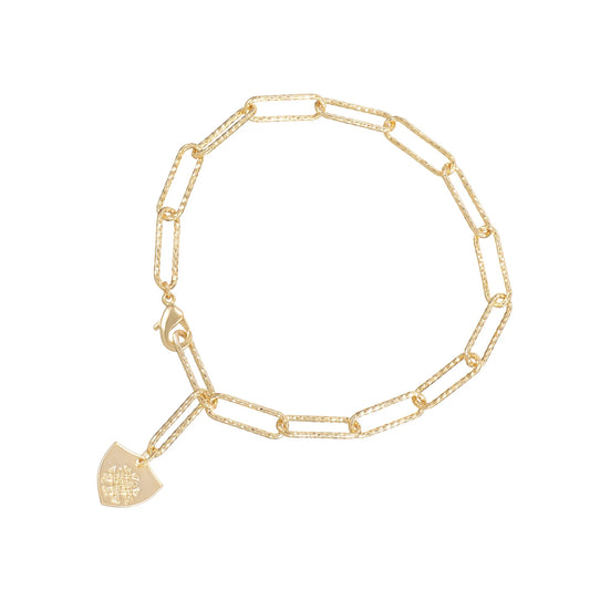 Natalie Wood Horizon Chain Layering Bracelet in Gold