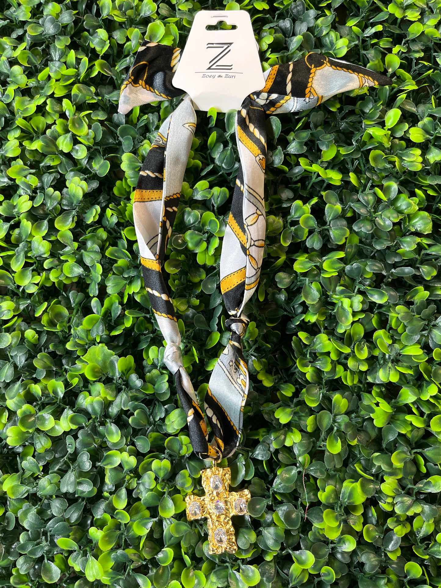 Silk Scarf Necklace