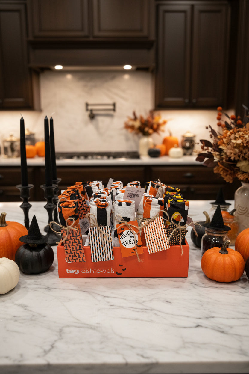 Happy Halloween Dish Towels