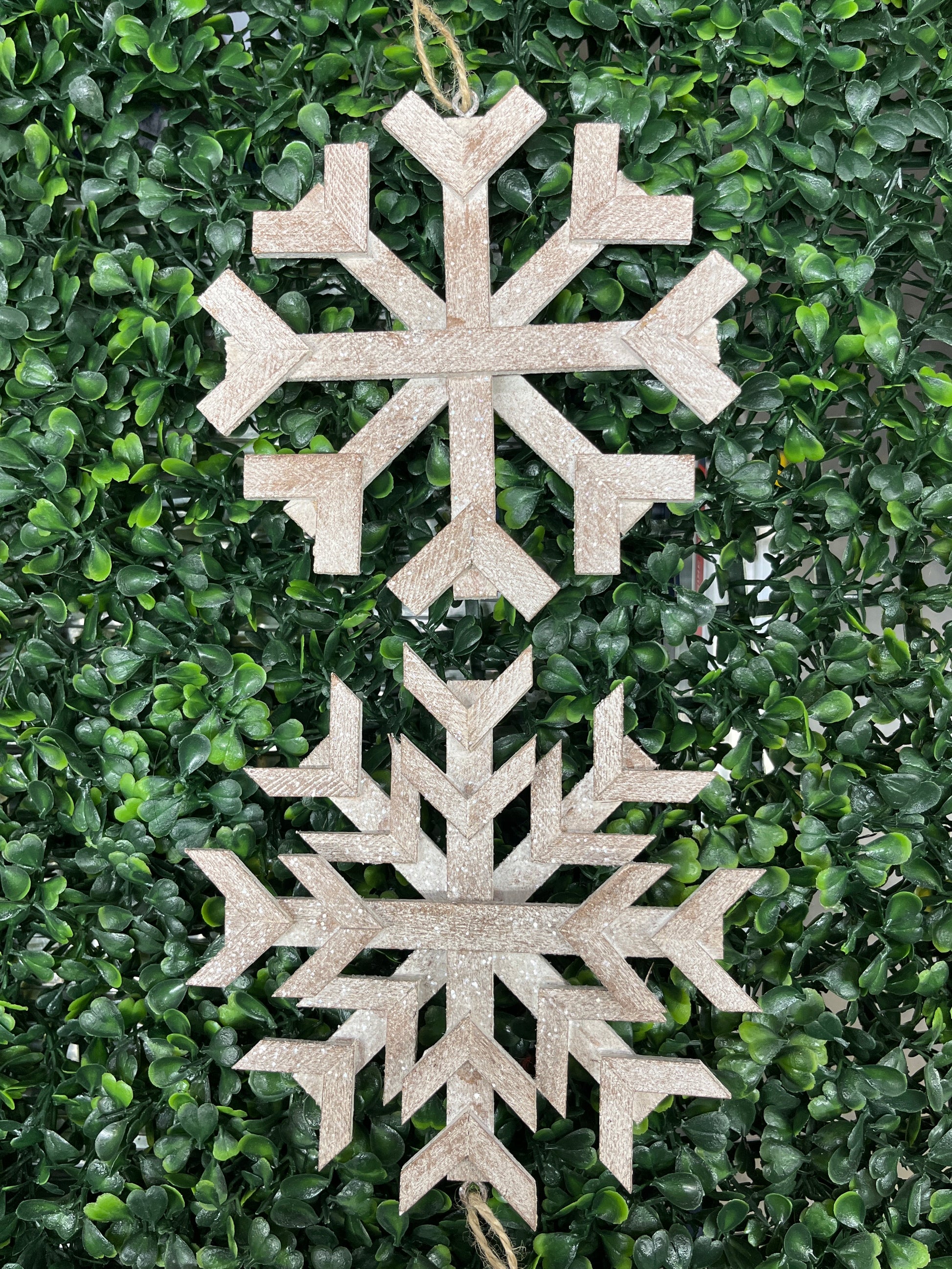 Popsicle Stick Snowflake 3 Assorted Styles