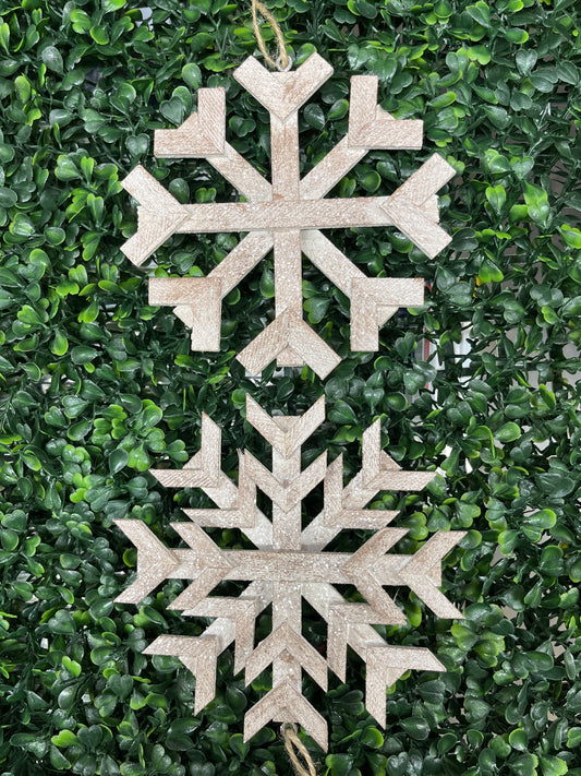 Popsicle Stick Snowflake 3 Assorted Styles