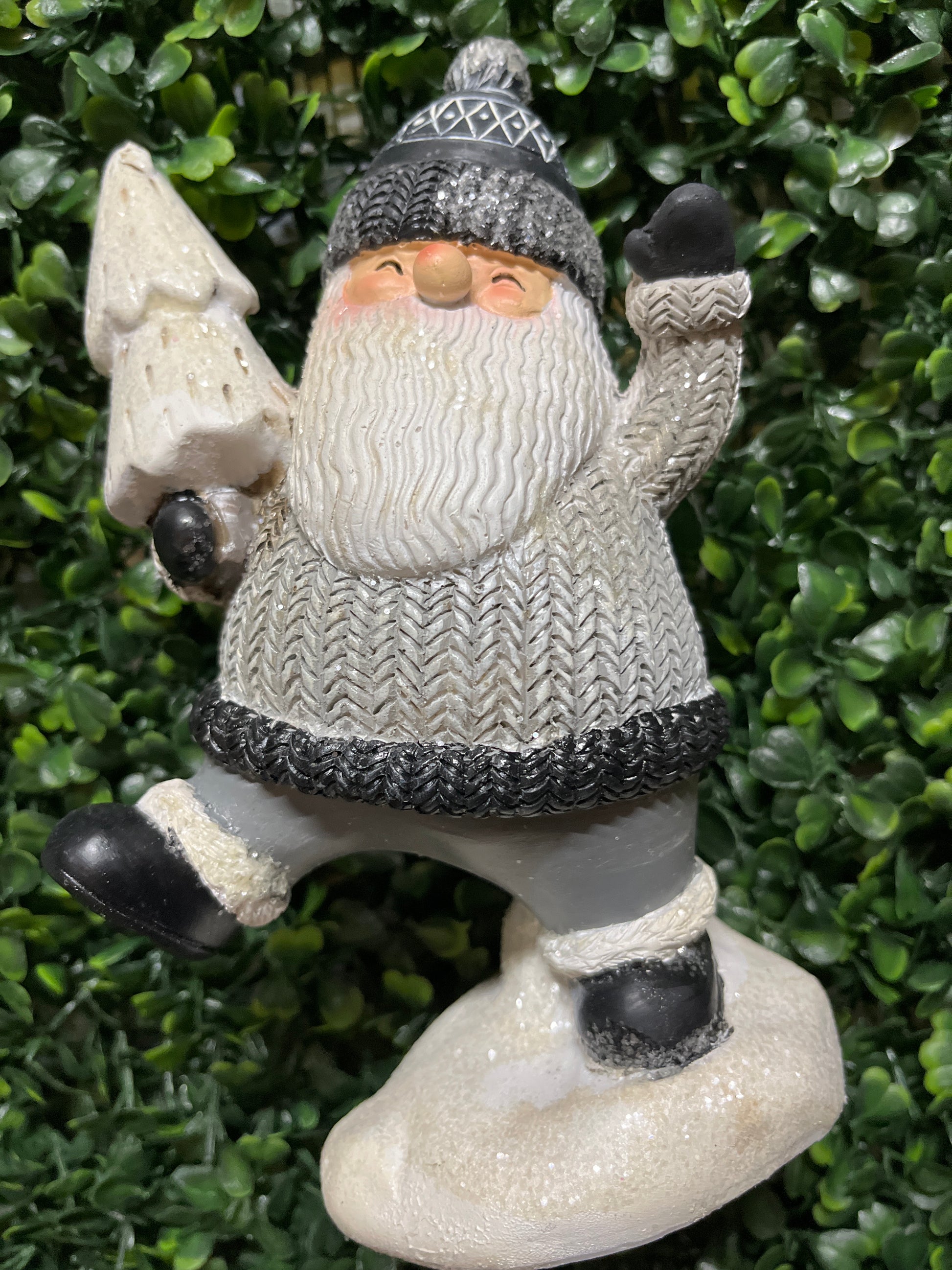Dancing Snowman/Santa Figurine Rachelle Danielle Rose Gifts & Decor Dancing Snowman/Santa Figurine Rachelle Danielle Rose Gifts & Decor