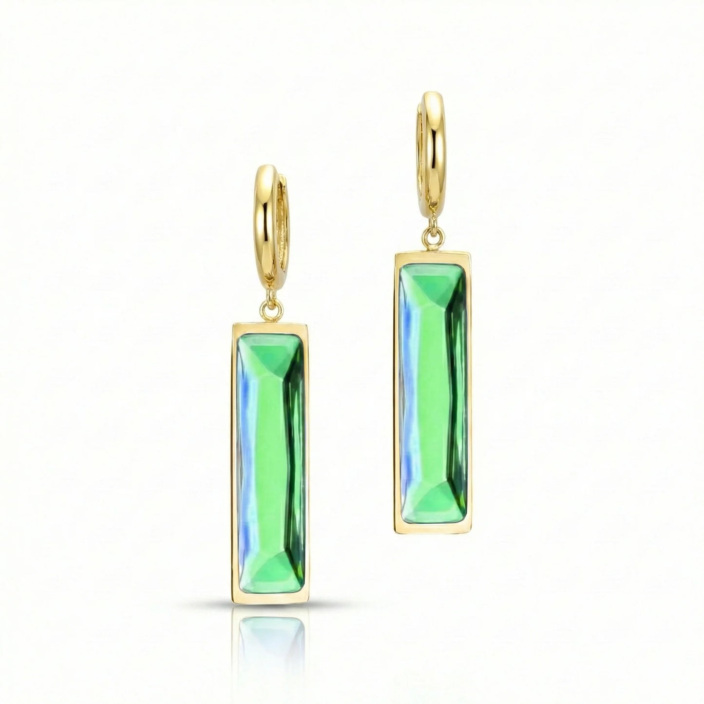Aurora Crystal Jewelry Bar Earrings