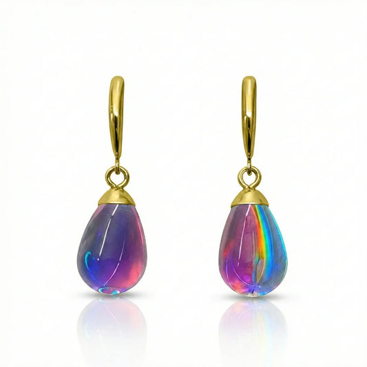 Aurora Crystal Jewelry Starlight Drop Multi Color Earrings
