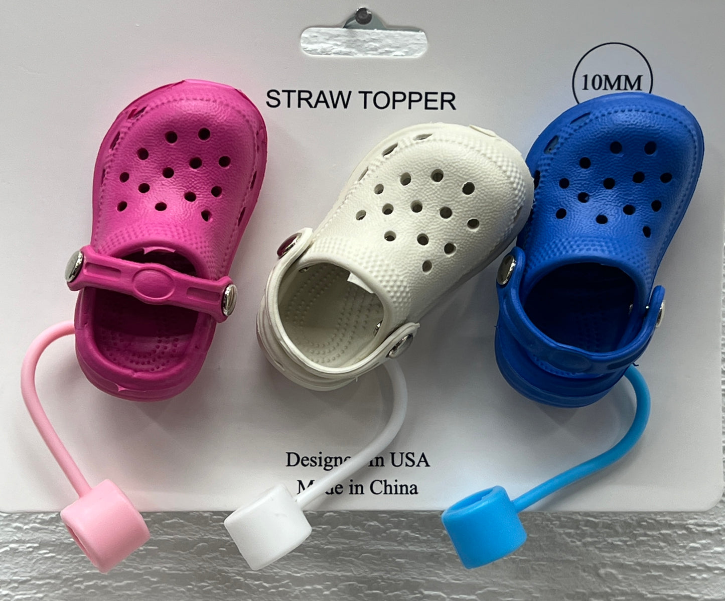 Straw Toppers Set Of 3