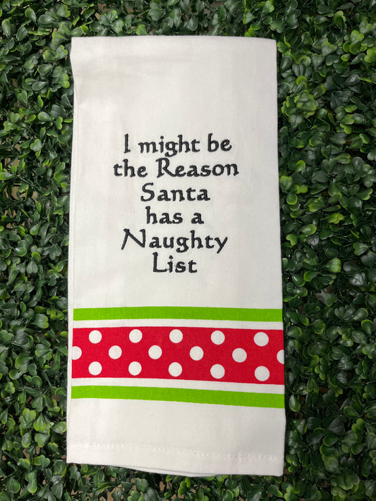 I Might Be The Reason..Tea Towel