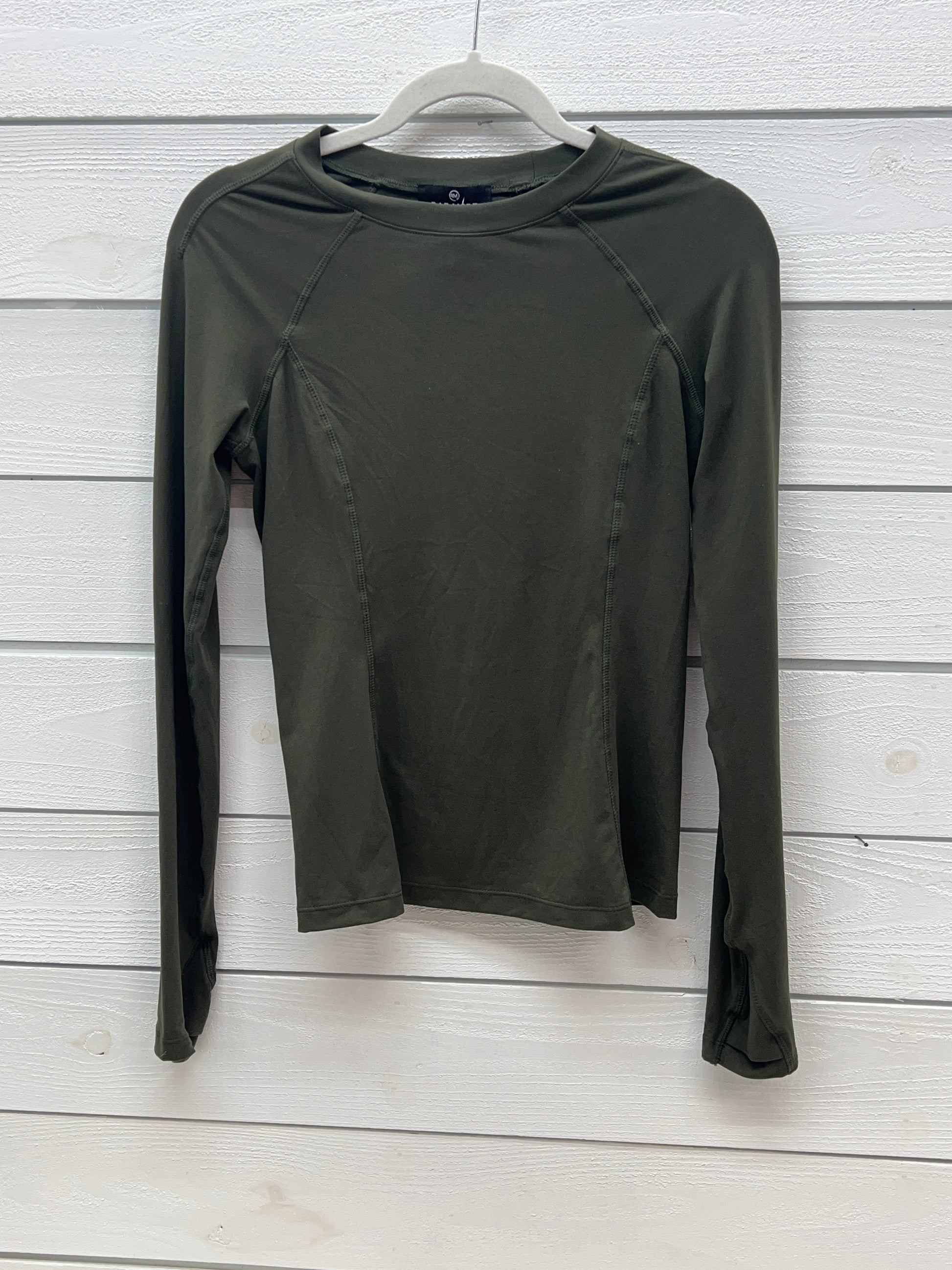 Olive Butter Yoga Long Sleeve Top