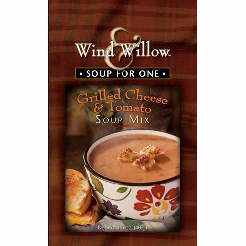 Wind & Willow Soup For One- Grilled Cheese & Tomato Soup