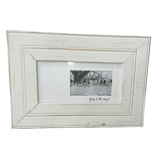 Going To the Chapel Picture Frame