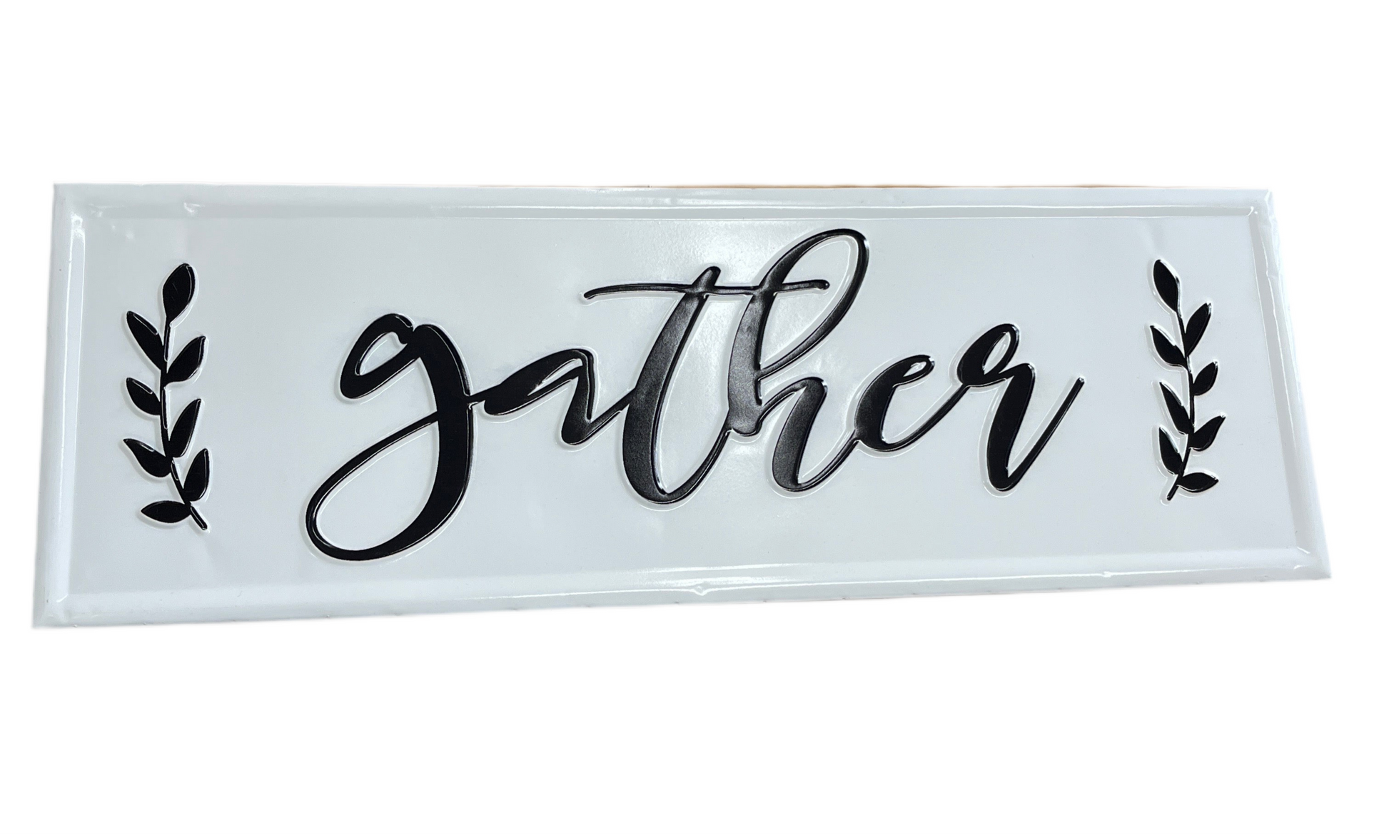 Large Enamel Punch Metal Sign