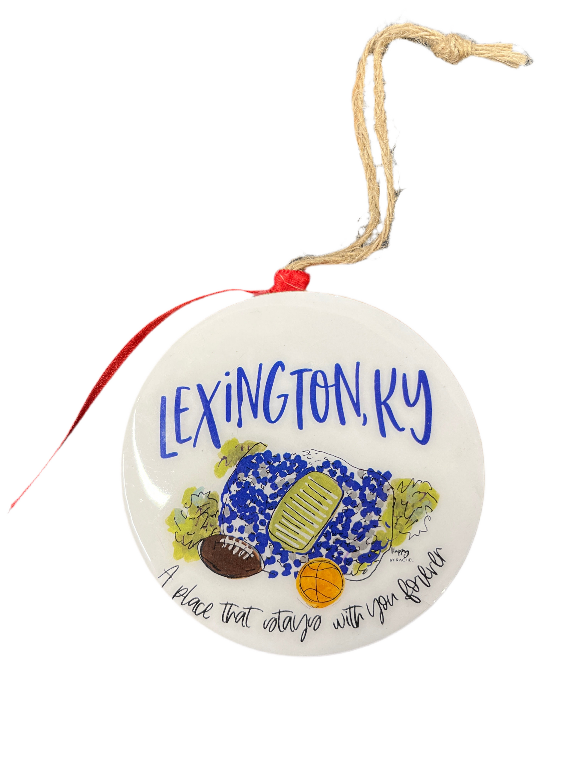 Lexington, KY Football Ornament