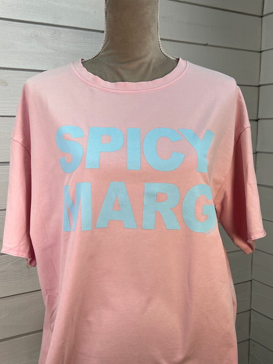 Pink Spicy Marg Relaxed Fit Graphic Tee