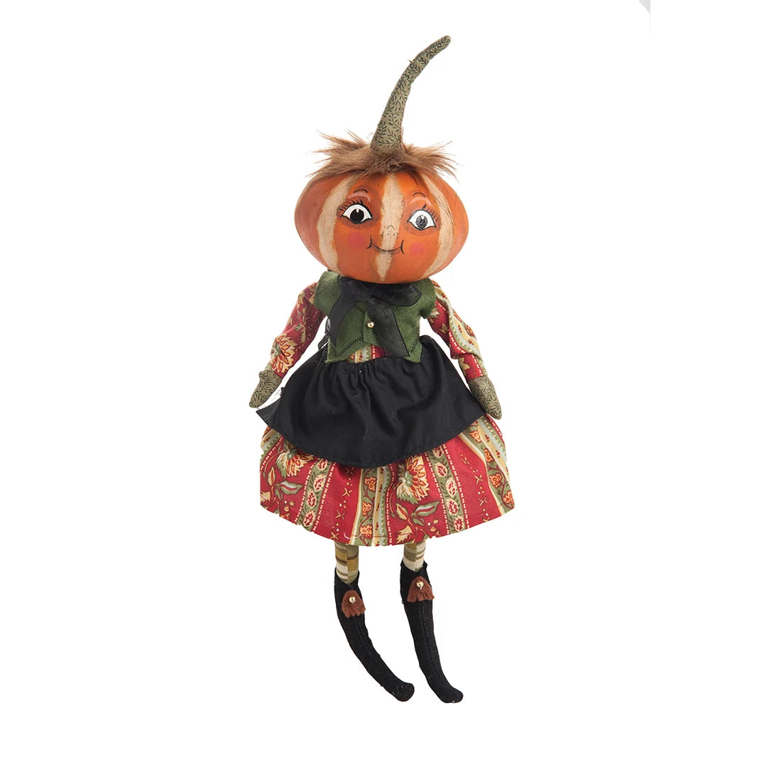 Kimberly Pumpkin Head Gathered Traditions Doll