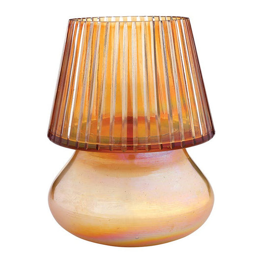 47th And Main Ribbed Lamp Candle