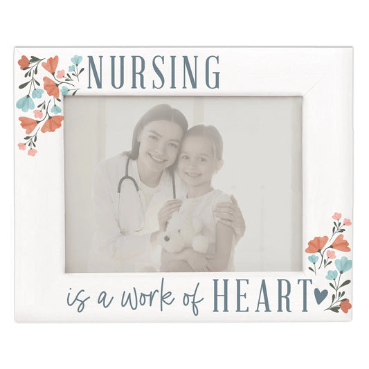 Nursing Work Of Heart Picture Frame