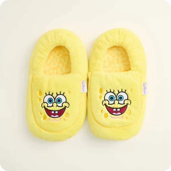 Spongebob Heatable Slippers Warmies