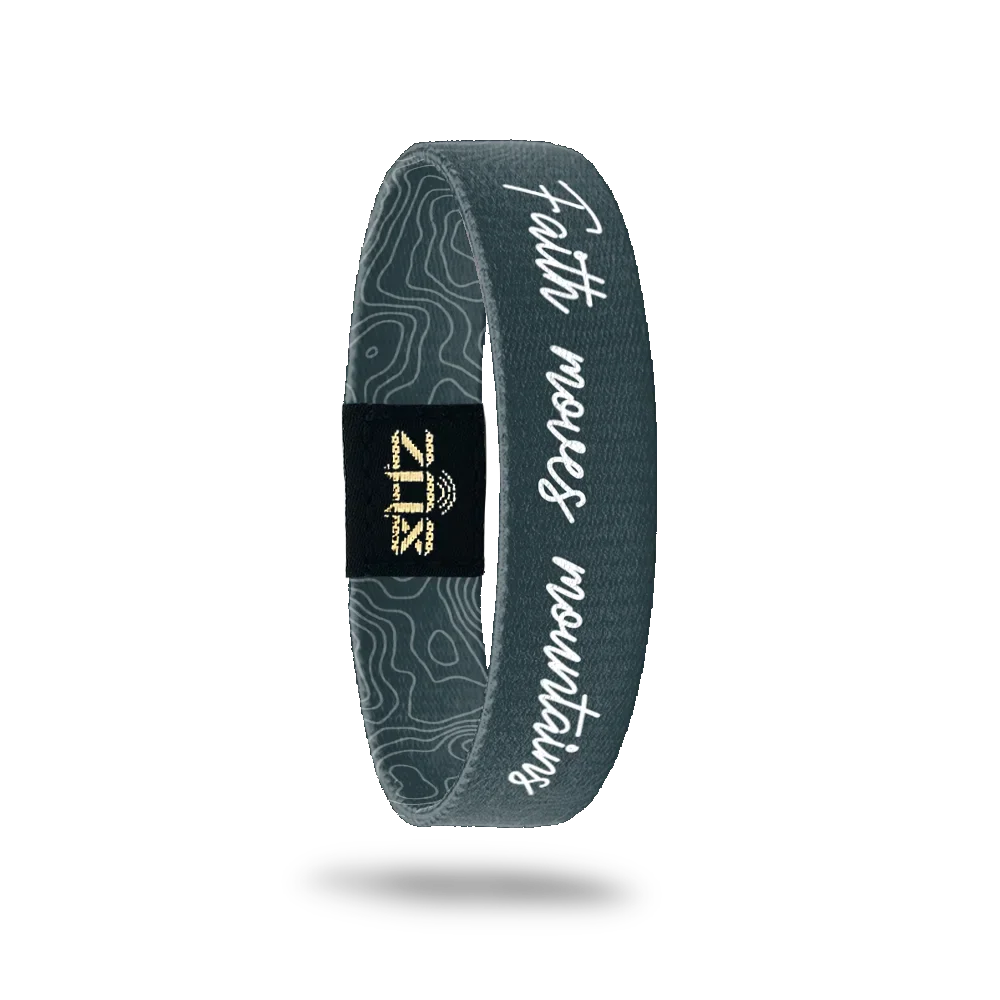 ZOX Faith Moves Mountains Bible Verse Interactive Bracelet