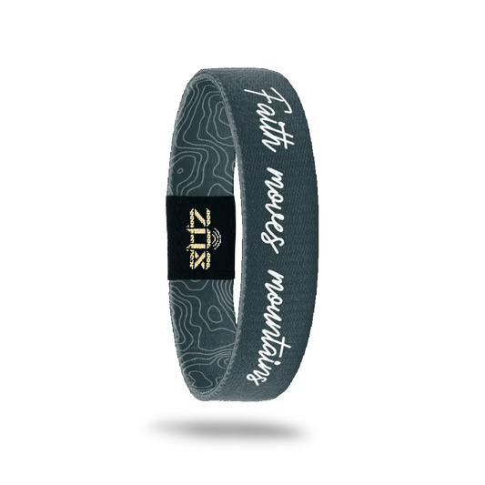 ZOX Faith Moves Mountains Bible Verse Interactive Bracelet