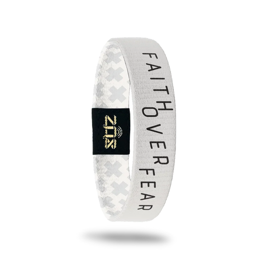 ZOX Faith Over Fear Bible Verse Interactive Bracelet