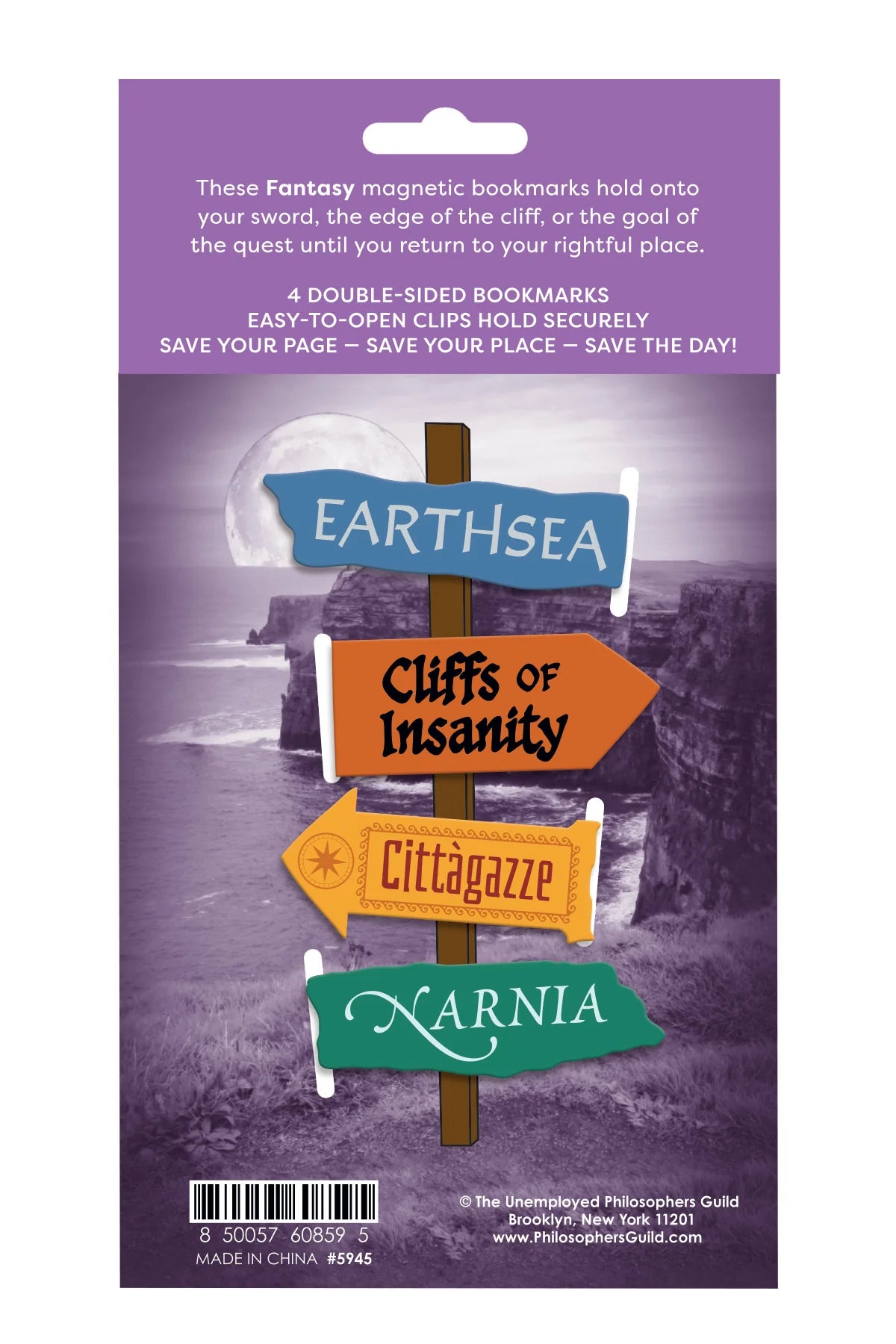 Fantasy Magnetic Bookmark Set