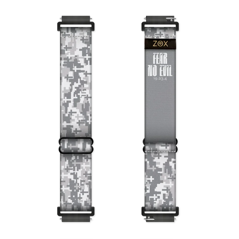 ZOX Fear No Evil Bible Verse Watchband