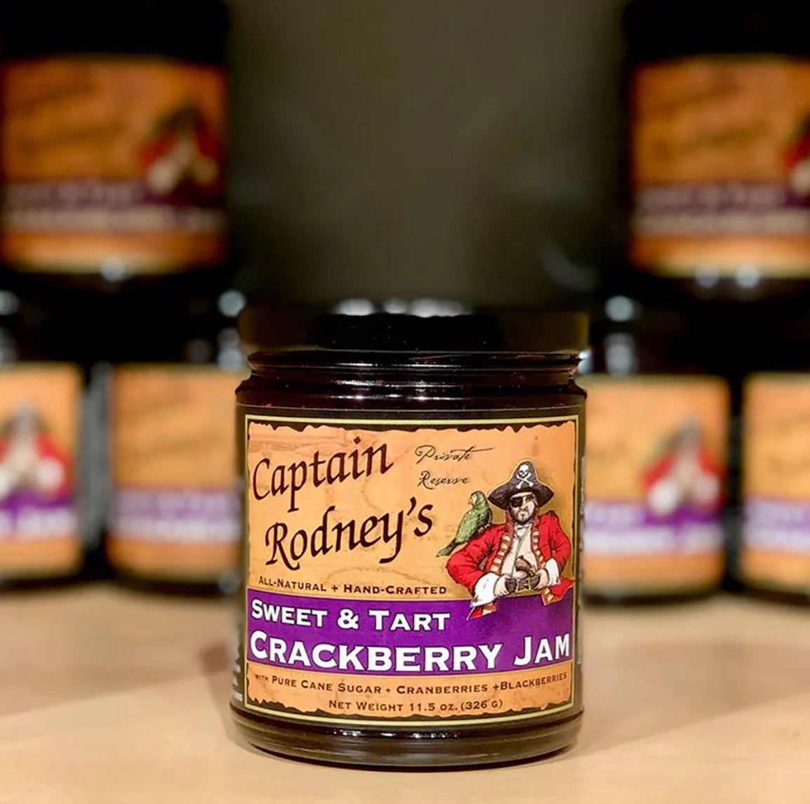 Captain Rodney’s Sweet & Tart Crackberry Jam