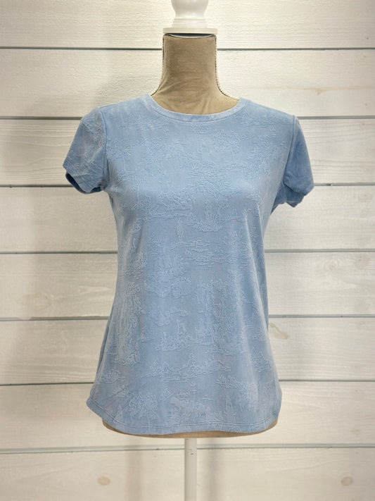 Basic Textured Tee Top