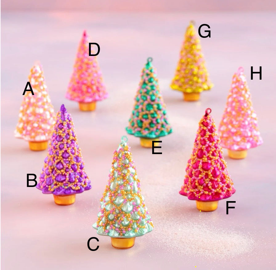 Glitterville Christmas Bauble Bright Tree Ornament
