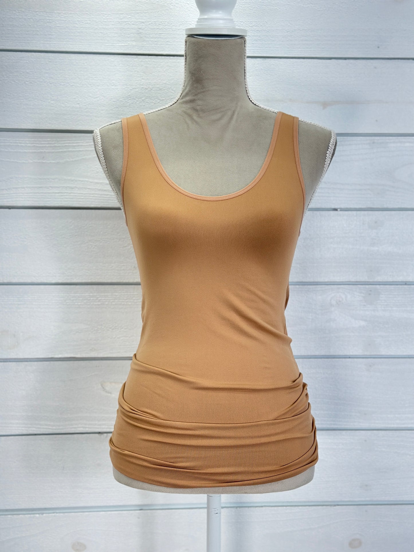 One Size 2- Way Tank - U-Neck / V-Neck
