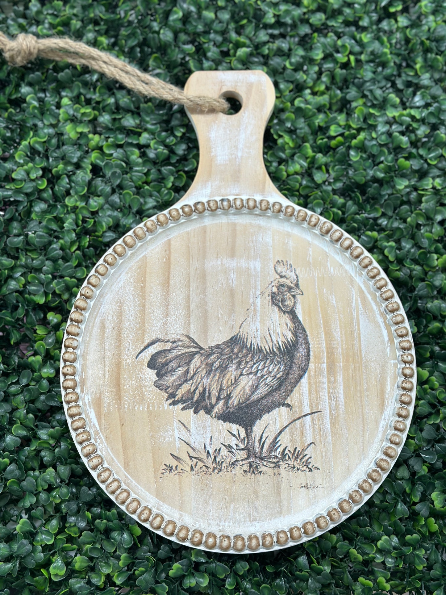 Wood Cutting Board Shaped Wall Decor