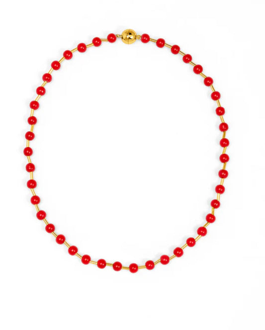 Poppy Magnetic Short Necklace