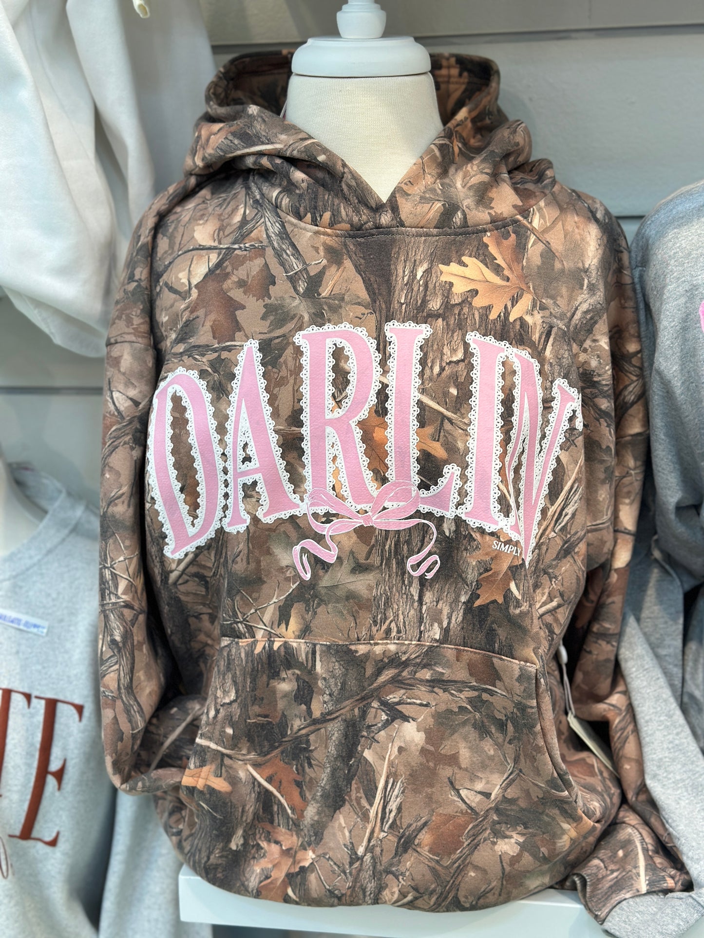 Simply Southern Darlin’ Camo Hoodie