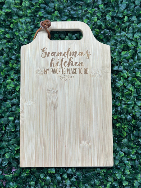 Grandma's Kitchen Cutting Board