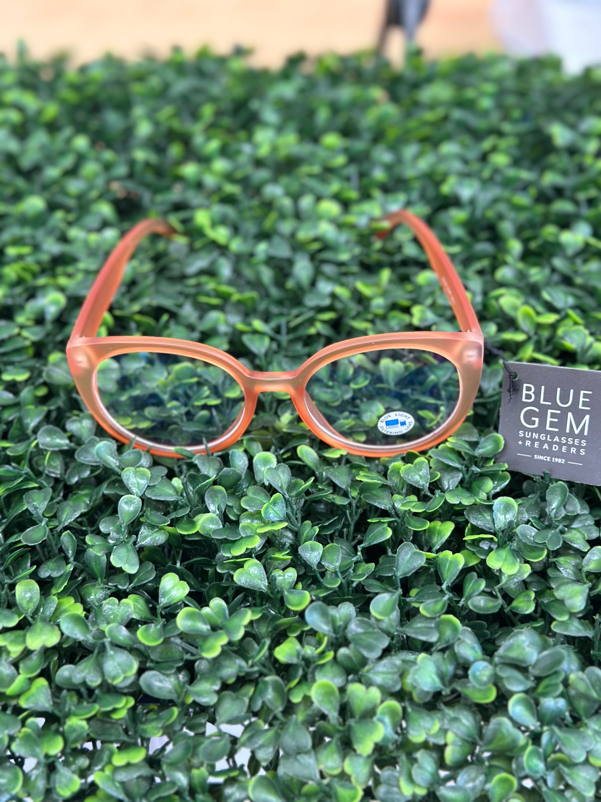 Blue Light Chunky Cat Eye Frames Style 2013