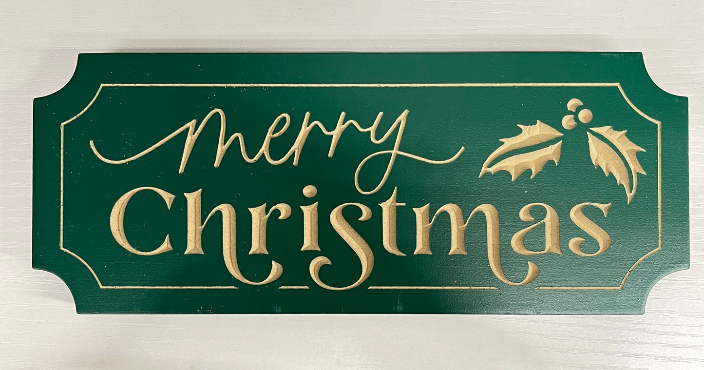 Merry Christmas Tabletop Decor