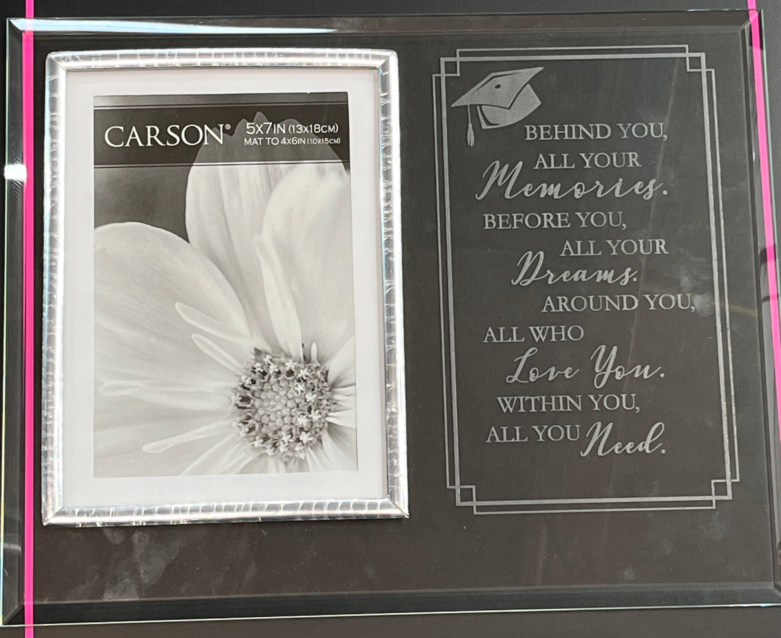 Graduation Glass Frame – Rachelle Danielle Rose Gifts & Decor