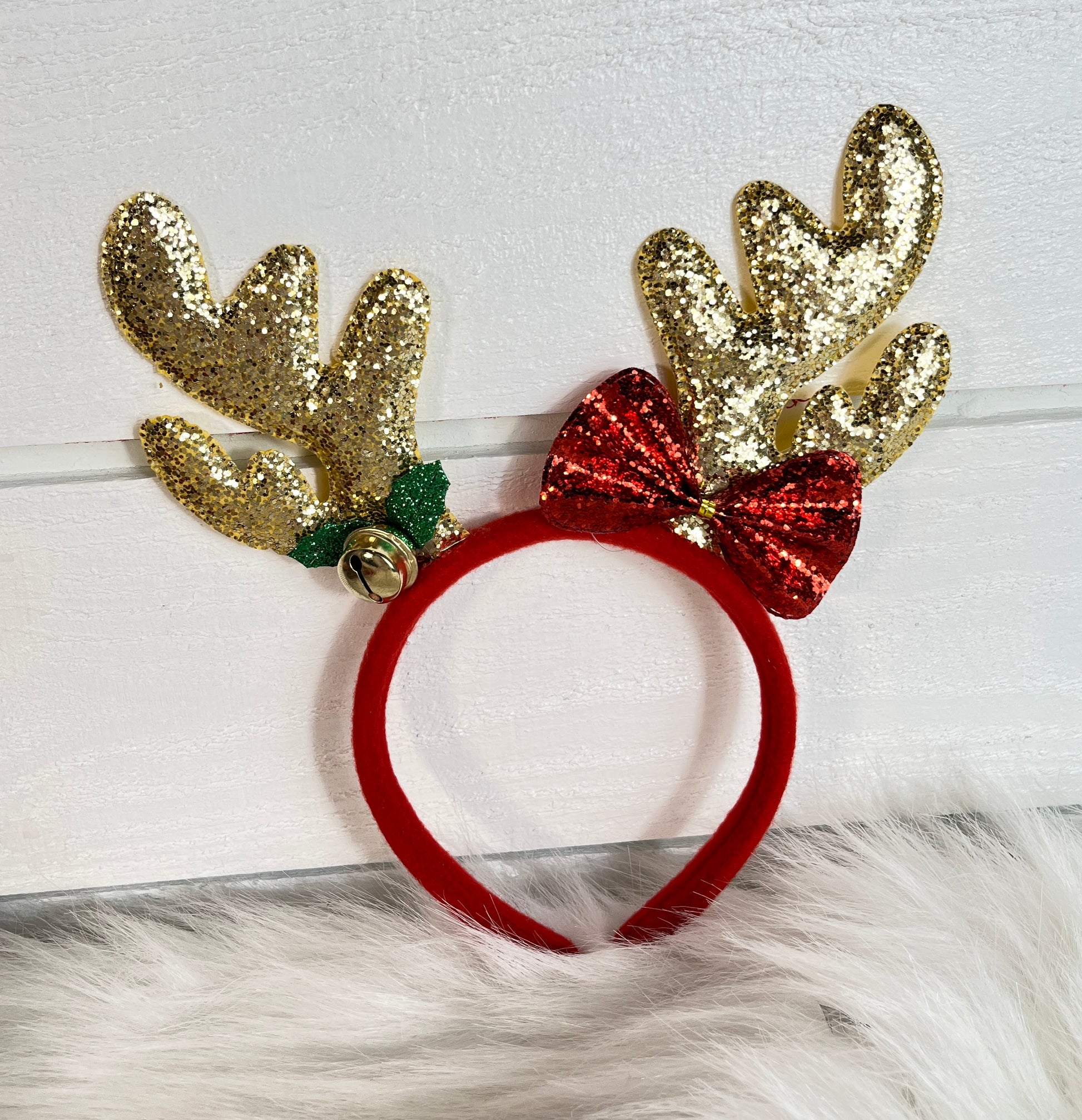 Kids Holiday Reindeer Headbands