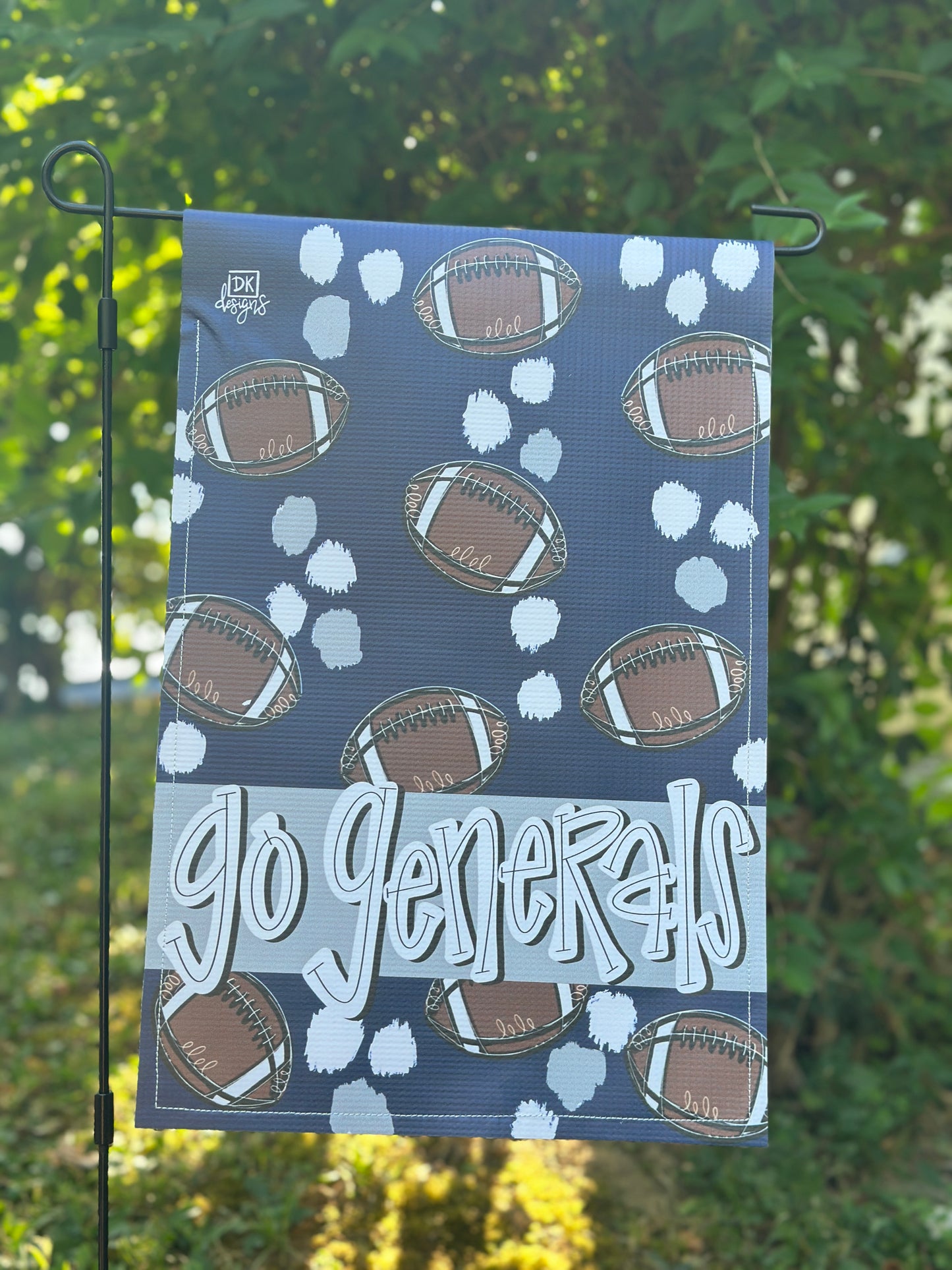 Local High School Football Team Garden Flags