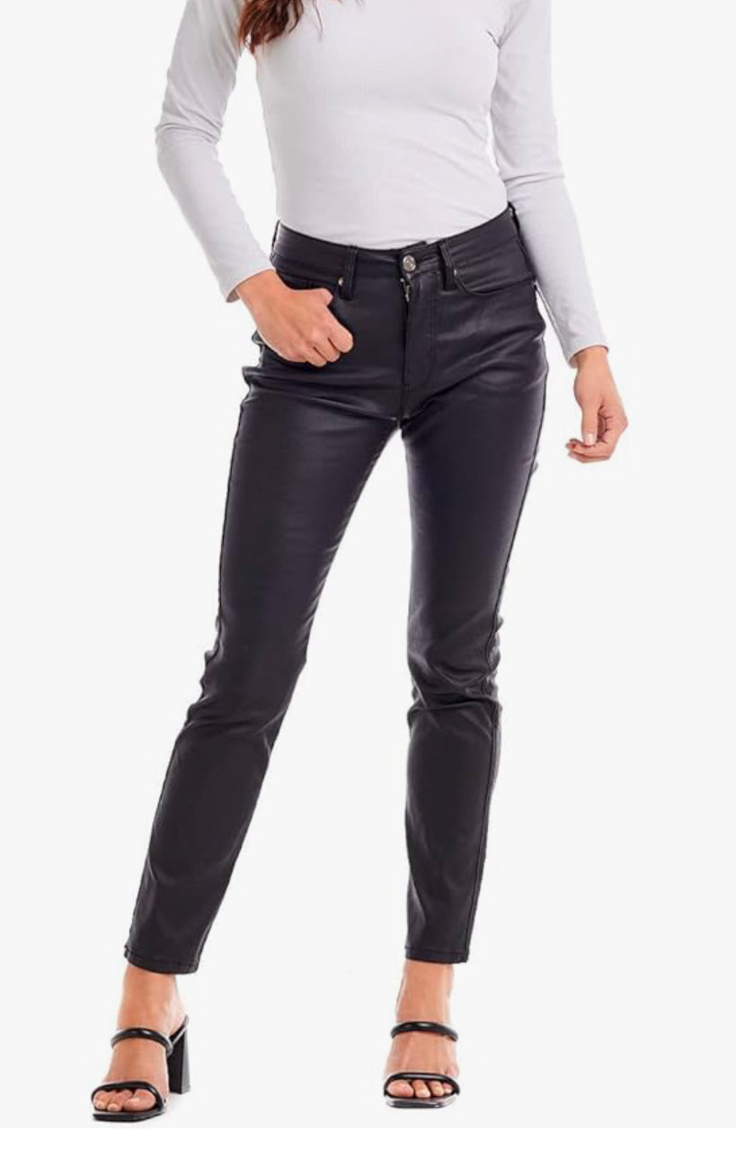 Mud Pie Krisa Coated Denim Pant