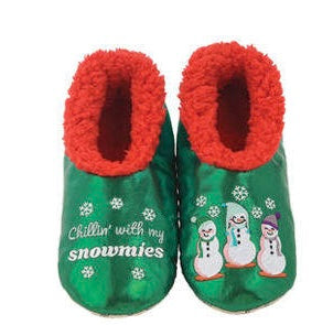 Green Chillin With My Snowmies Snoozies