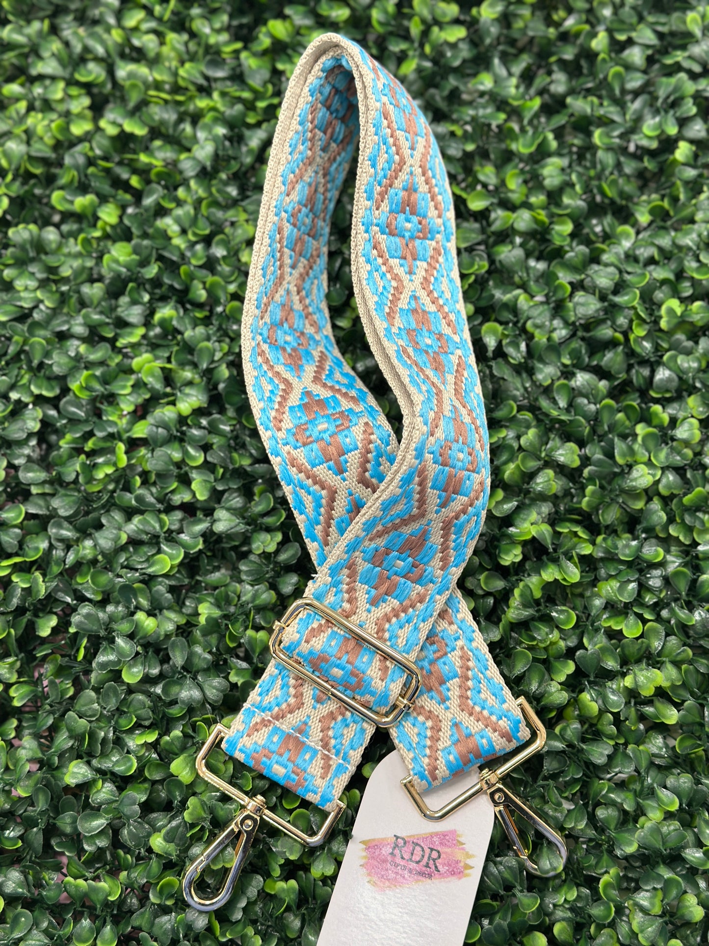 X Pattern Guitar Bag Strap