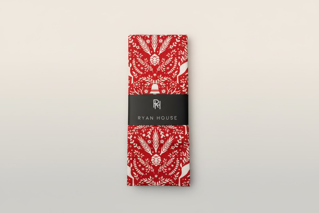 Ryan House Christmas Tea Towels