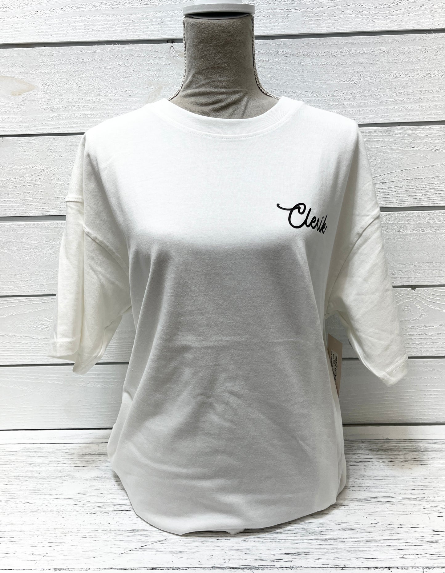 Southern Grace Bourbon Trail Tee Shirt- Vintage White