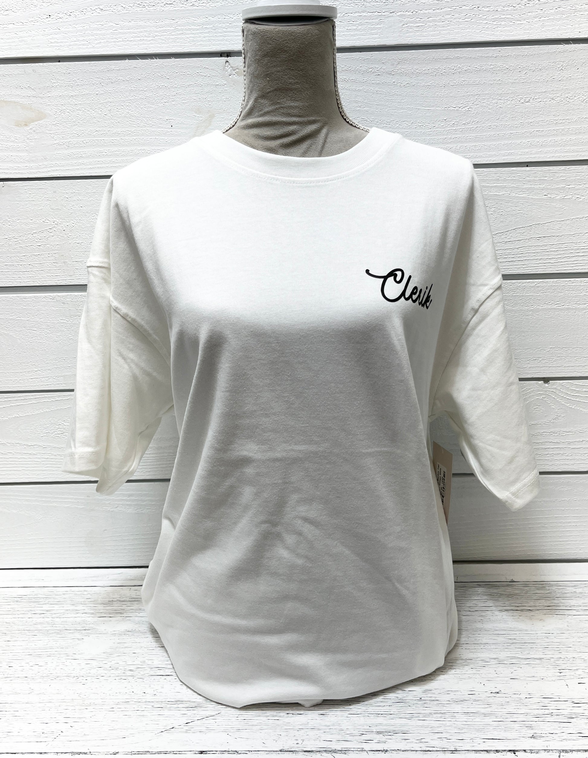 Southern Grace Bourbon Trail Tee Shirt- Vintage White