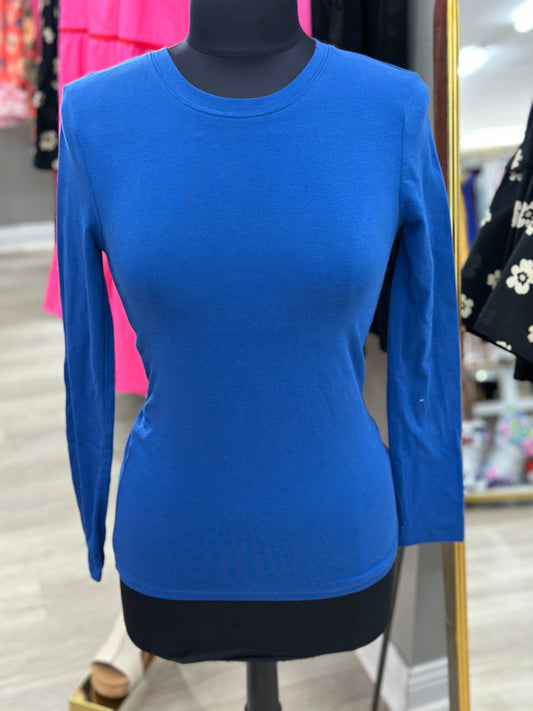 Royal Blue Long Sleeve Shirt
