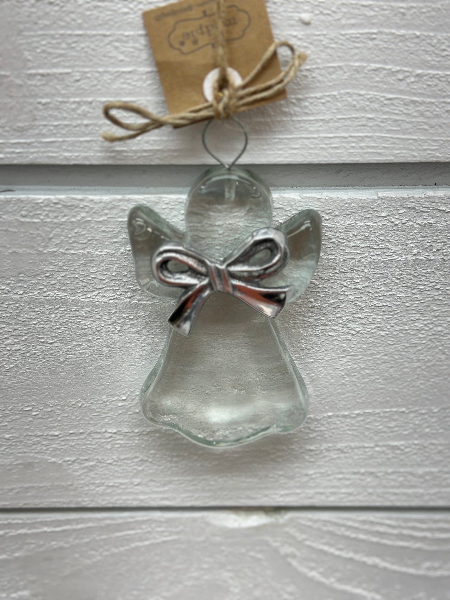 Mud Pie Glass Tree Ornament