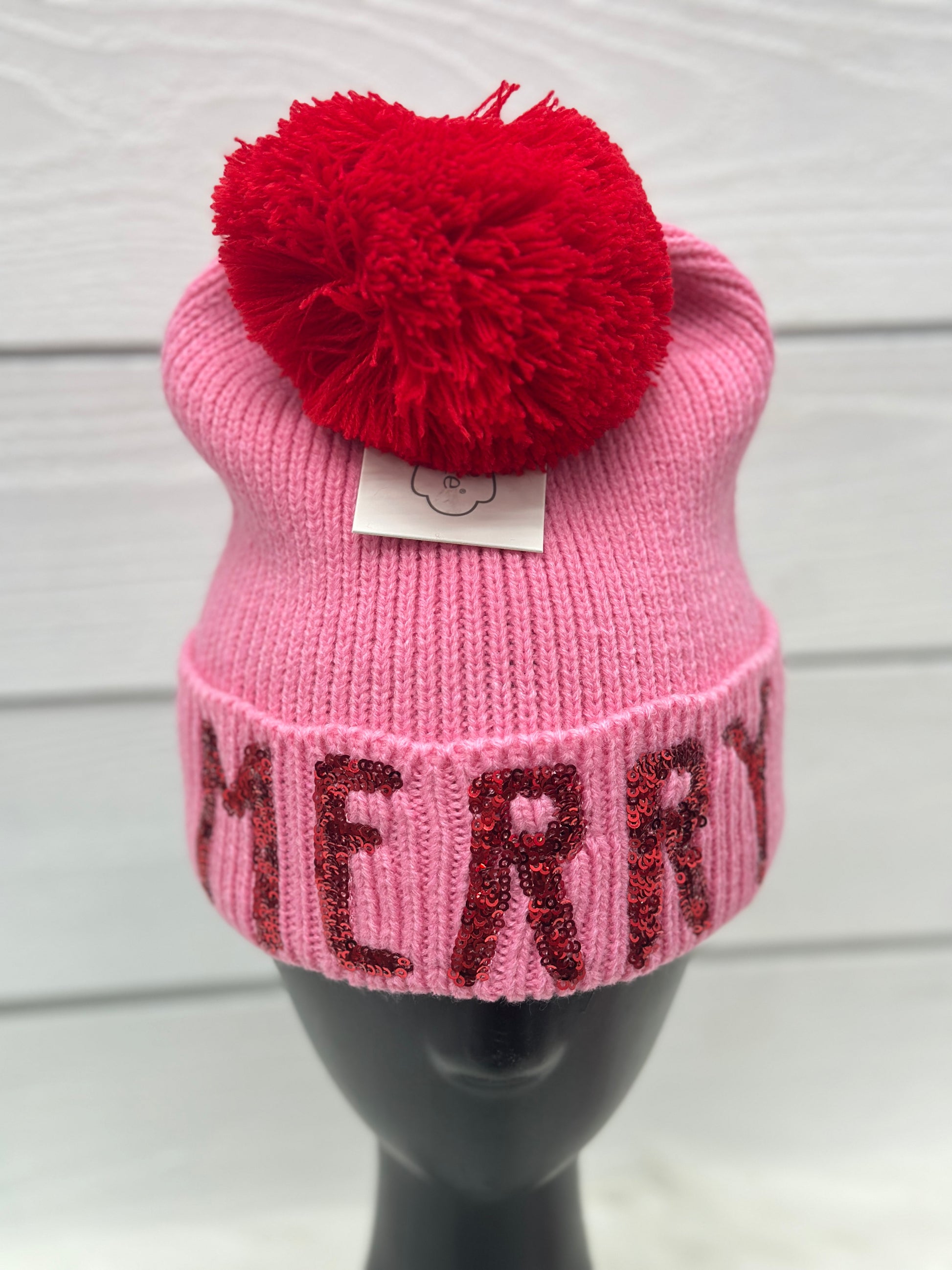 Mud Pie Sequin Beanie