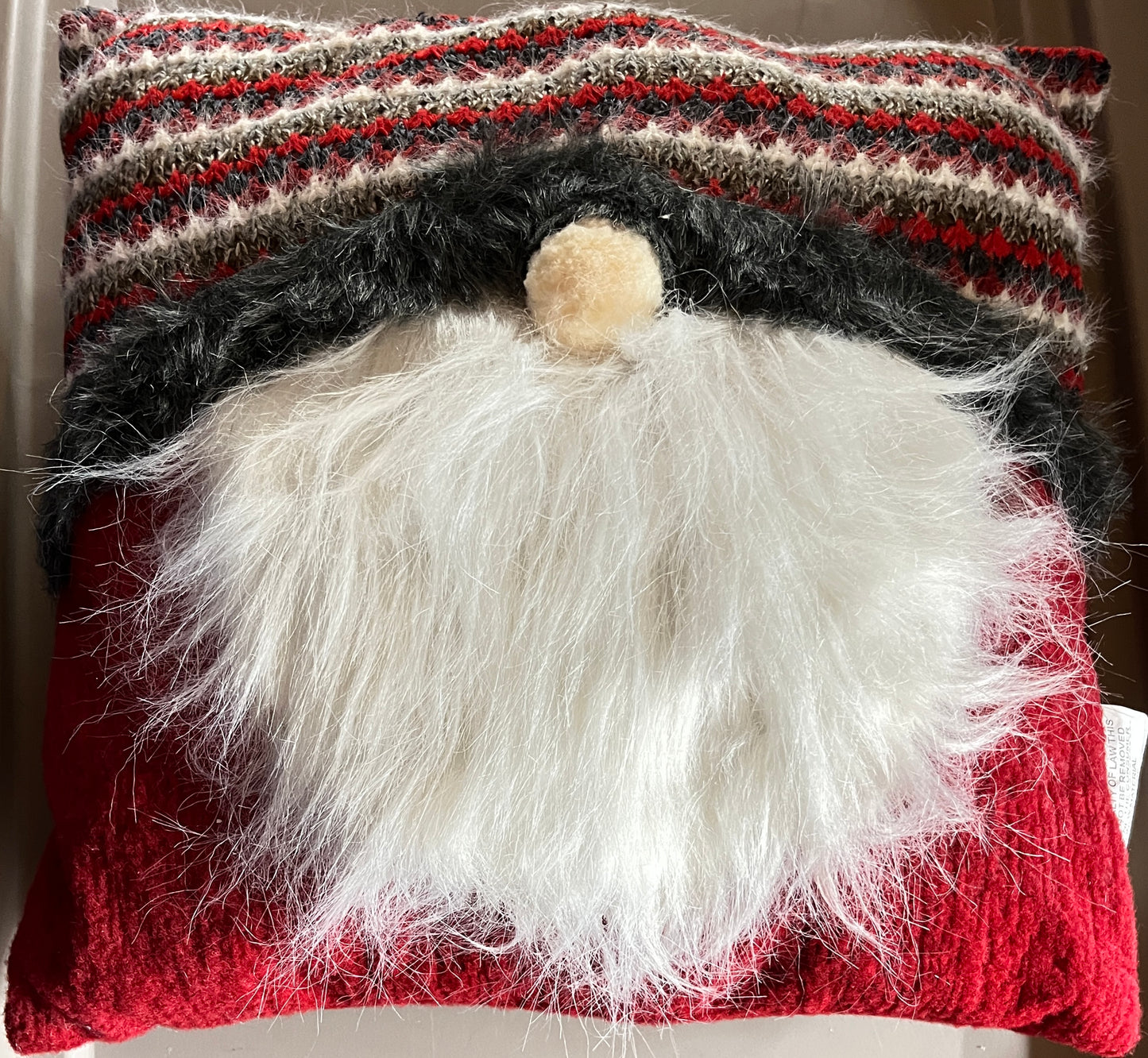 Square Gnome Pillow