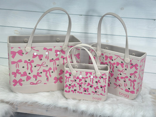 Ribbon Rose Bogg Bag Collection